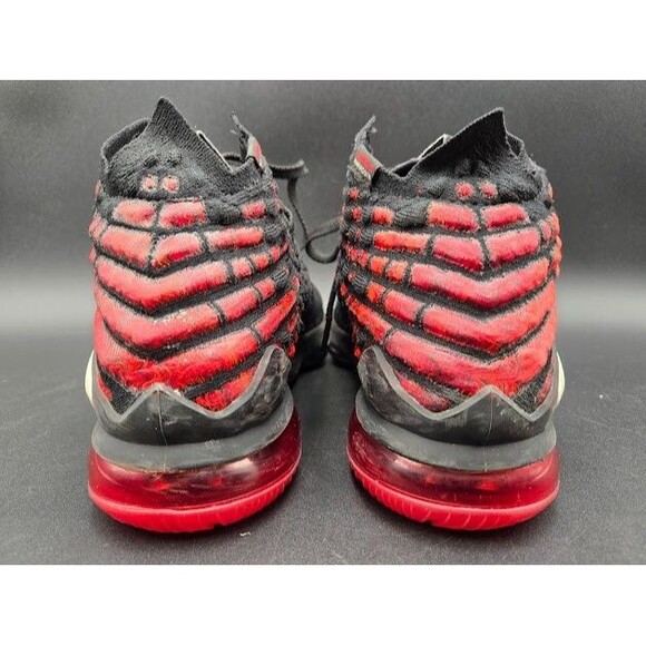 Nike Shoes Mens 7.5 Lebron 17 Infrared VI Sneakers Black Red BQ3177-006 main image 8